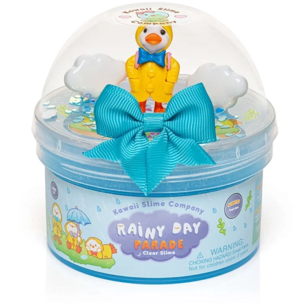 Duck Rainy Day Parade Clear Slime * Made in USA